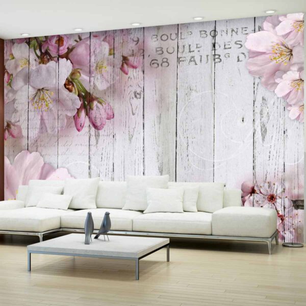 ARTGEIST Apple Blossoms fototapet - multifarvet print (105x150)