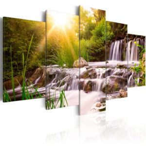 Artgeist billede - Forest Waterfall