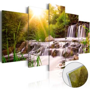 Artgeist billede - Forest Waterfall