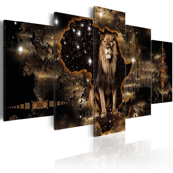 Artgeist billede - Golden Lion