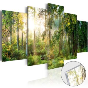Artgeist billede - Green Sanctuary på plexiglas