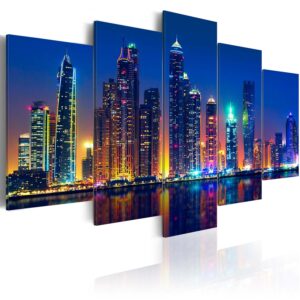 Artgeist billede - Nights in Dubai