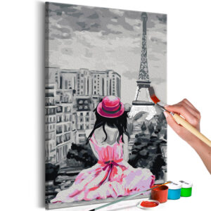 ARTGEIST DIY lærred maleri - Eiffel Tower View 60x40