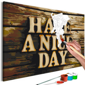 ARTGEIST DIY lærred maleri - Have a Nice Day 60x40