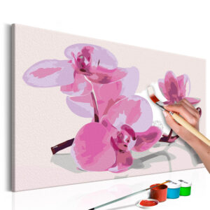 ARTGEIST DIY lærred maleri - Orchid Flowers