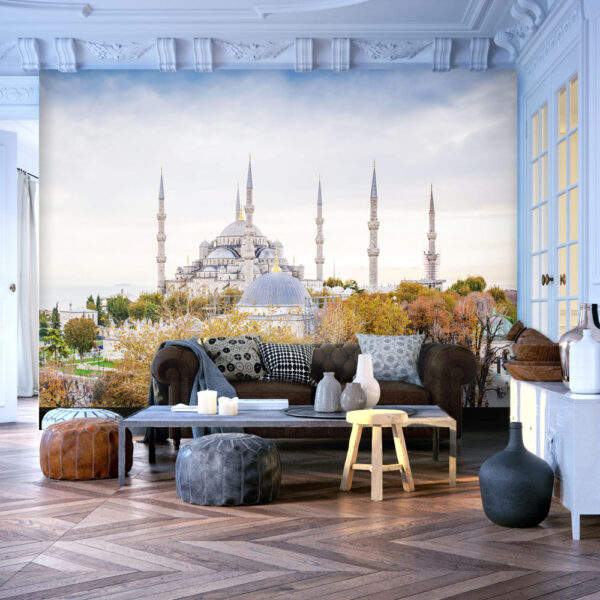 ARTGEIST - Fototapet af moskeen Hagia Sophia i Istanbul - Flere størrelser 150x105