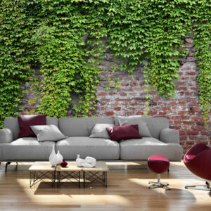 ARTGEIST fototapet - Brick and ivy