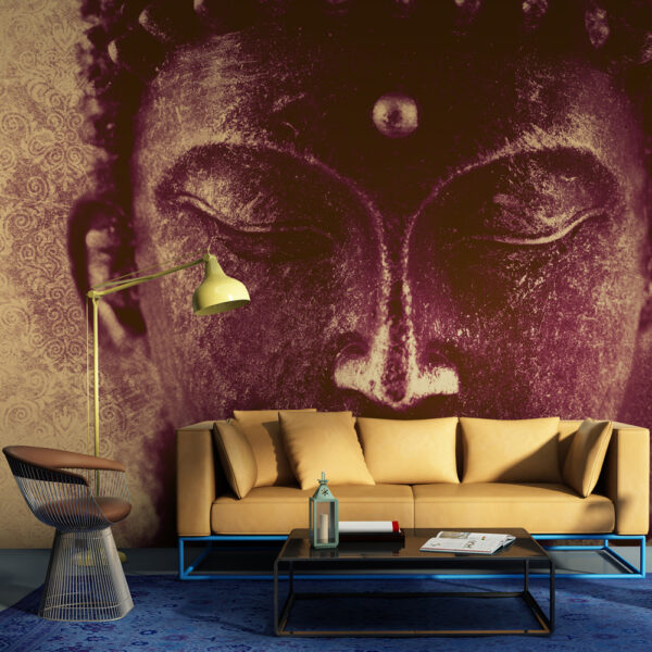 ARTGEIST - Fototapet med Buddhas hoved - Flere størrelser 200x154