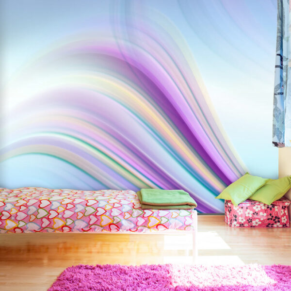 Artgeist Fototapet - Rainbow abstract background