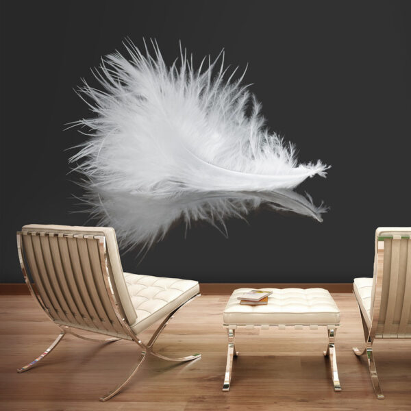 ARTGEIST Fototapet - White feather