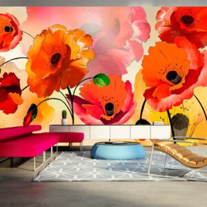 ARTGEIST fototapet XXL - Velvet poppies