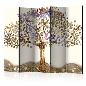 ARTGEIST Golden Tree II rumdeler - multifarvet print (172x225)