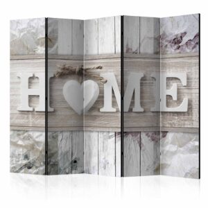 ARTGEIST Inscription Home rumdeler - natur/hvid print (172x225)