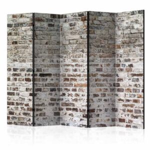 ARTGEIST Old Walls II rumdeler - brun/hvid print (172x225)