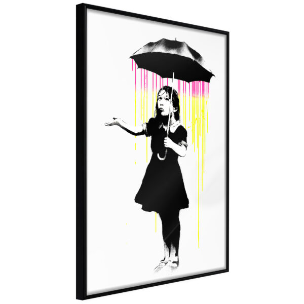 Artgeist Plakat Med Ramme - Banksy: Nola Guld 30X45 -> Bestil online