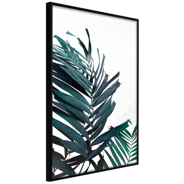 Artgeist Plakat Med Ramme - Evergreen Palm Leaves Guld 20X30 -> Produkter af høj kvalitet