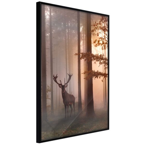 ARTGEIST Plakat med ramme - Forest Seclusion Guld 40x60