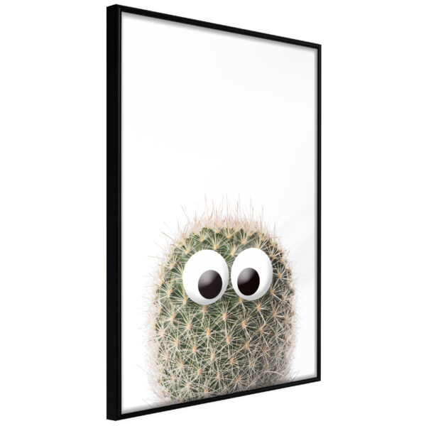 ARTGEIST Plakat med ramme - Funny Cactus II Guld 20x30