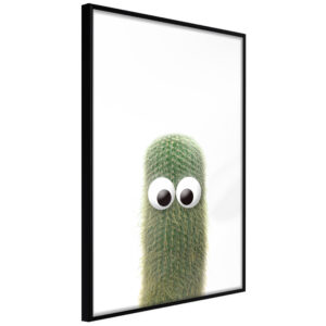 ARTGEIST Plakat med ramme - Funny Cactus IV Guld 40x60