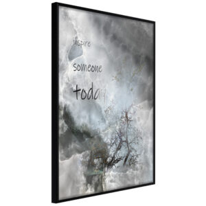 ARTGEIST Plakat med ramme - Inspire Someone Guld 20x30