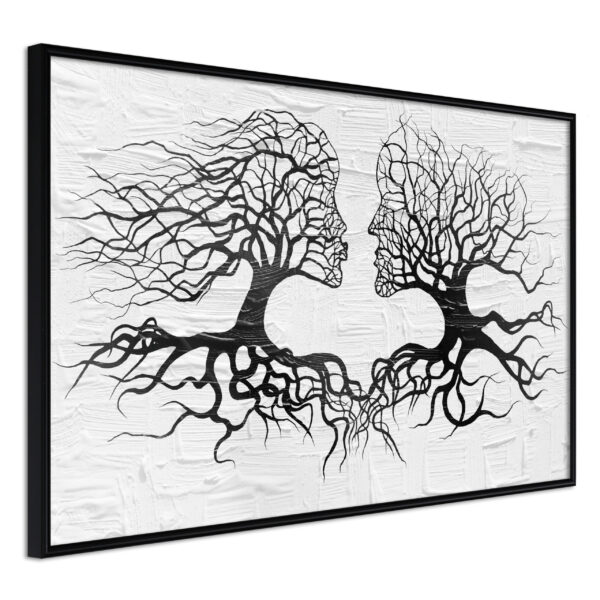 ARTGEIST Plakat med ramme - Like the Old Trees Guld 45x30