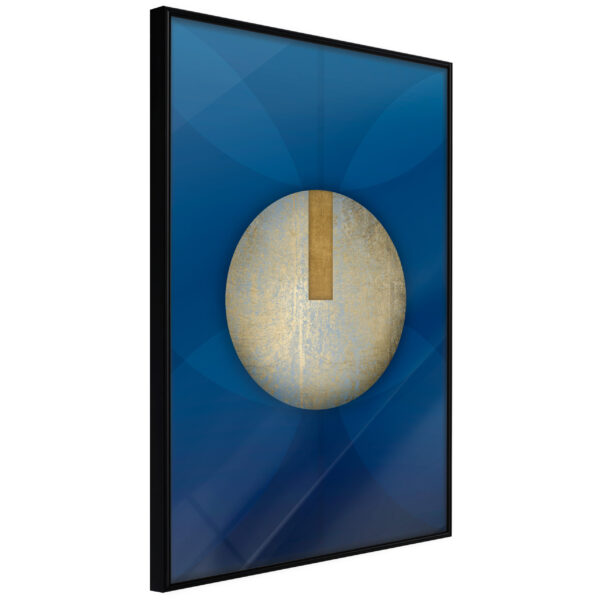 ARTGEIST Plakat med ramme - Mysterious Object Sort med passepartout 20x30