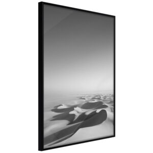 ARTGEIST Plakat med ramme - Ocean of Sand I Sort 30x45