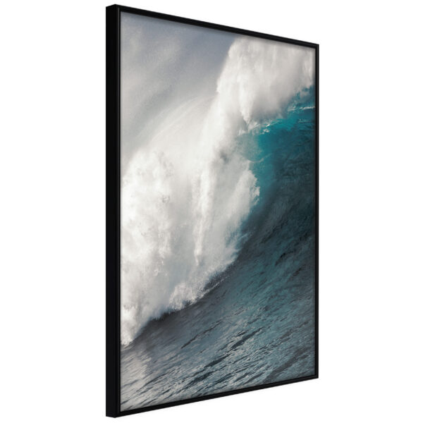 ARTGEIST Plakat med ramme - Power of the Ocean Sort 40x60