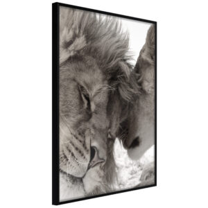 ARTGEIST Plakat med ramme - Predatory Couple Guld 20x30