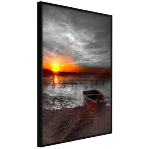 ARTGEIST Plakat med ramme - Rising Sun Guld 20x30