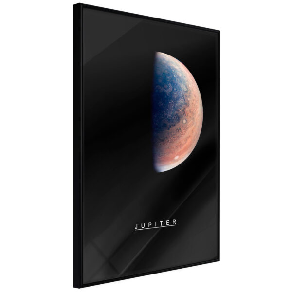 ARTGEIST Plakat med ramme - The Solar System: Jupiter Sort 30x45