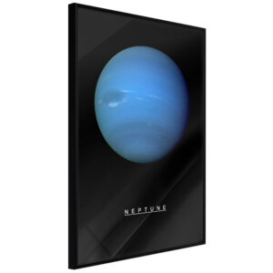 Artgeist Plakat Med Ramme - The Solar System: Neptun Guld 20X30 -> Overkommelige priser