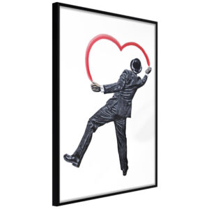 ARTGEIST Plakat med ramme - Vandal Heart Sort 40x60