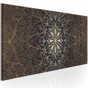 Artgeist The Intricate Beauty Billede - BrunGuld Print