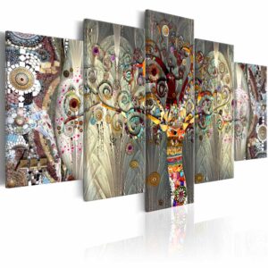 Artgeist Tree Of Life Billede - Multifarvet Print