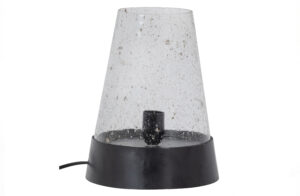 Bepurehome Precious Bordlampe - Glas Og Sort Metal -> Eksklusive tilbud