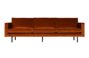 Bepurehome Rodeo 3 Pers. Sofa - Rust Fløjl -> Særlige tilbud