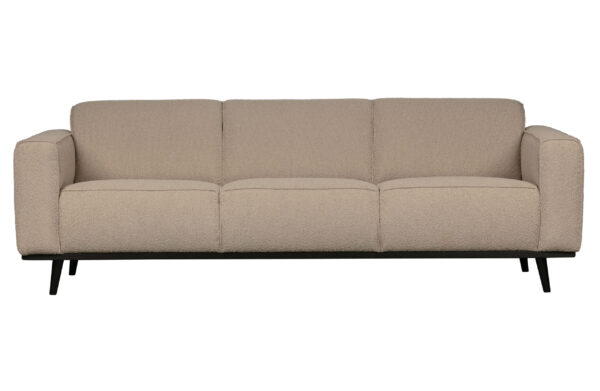 Bepurehome Statement 3 Pers. Sofa - Beige Bouclé Vævet Stof -> Bredt udvalg af tjenester