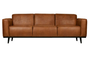 Bepurehome Statement 3 Pers. Sofa - Cognac Stof -> Eksklusive tilbud