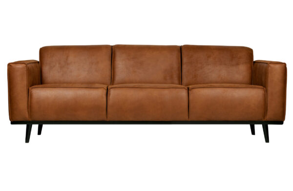 Bepurehome Statement 3 Pers. Sofa - Cognac Stof -> Eksklusive tilbud