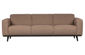 BEPUREHOME Statement 3 pers. sofa - nougat bouclé vævet stof