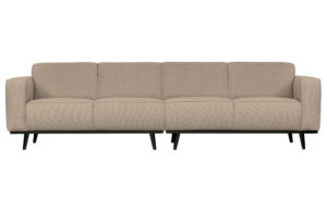 BEPUREHOME Statement 4 pers. sofa - beige bouclé vævet stof