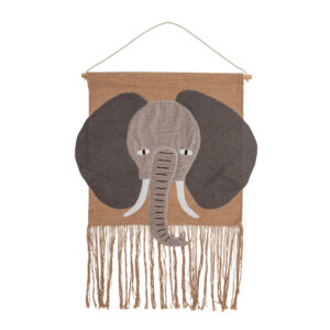 BLOOMINGVILLE MINI Raye Elefant Væg Dekoration