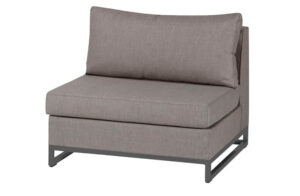 Exotan Rhodos Midtermodul Til Havesofa - Taupe Stof Og Aluminium -> God service