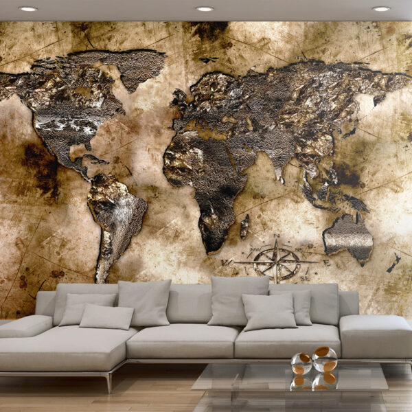Fototapet - Old world map 100x70