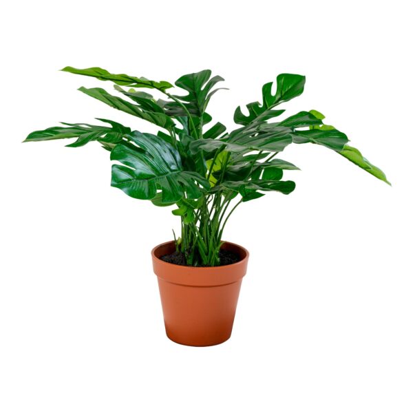 HOUSE NORDIC kunstig Monstera plante - grøn plastik og polyester (H:45)