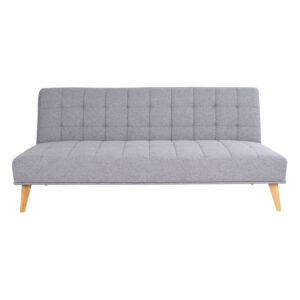 HOUSE NORDIC Oxford sovesofa - grå polyester og birketræ