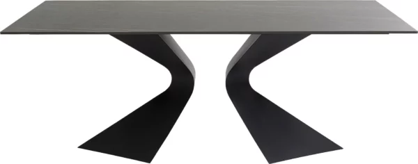 KARE DESIGN Gloria Black Ceramic spisebord