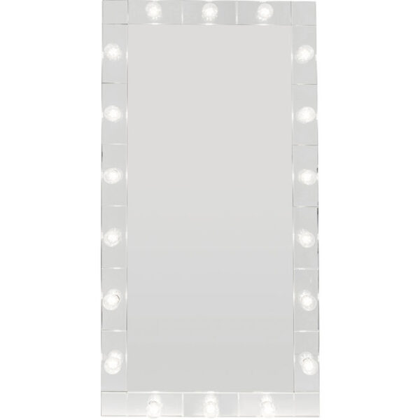KARE DESIGN rektangulær Flor Mirror Make Up vægspejl - spejlglas (160x80)