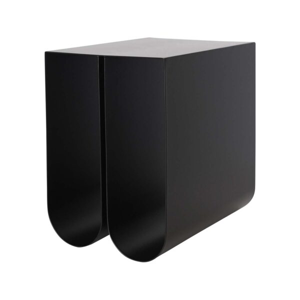 KRISTINA DAM STUDIO Curved sidebord - sort stål (35